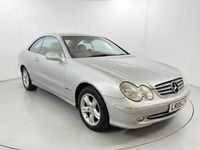 Used Mercedes CLK200 Elegance 163 HP (119 kW) 2005 Silver Coupe