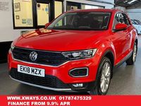 Used VW T-Roc SEL 150 HP (110 kW) 2018 Red SUV