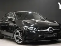 Used Mercedes CLA200 AMG Line Premium 163 HP (119 kW) 2020 Black Coupe