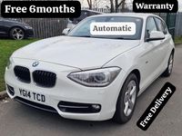 Used BMW 116 Sport Line 2014 White Hatchback