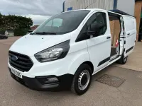 Used Ford Transit Custom S 105 HP (77 kW) 2021 White Van