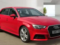 Used Audi A3 Sportback S-Line 150 HP (110 kW) 2017 Red Hatchback