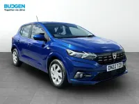 Second-hand Dacia Sandero Comfort 91 CP (66 kW) 2022 Albastru Hatchback