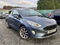 Used Ford Fiesta Trend 2019 Blue Hatchback