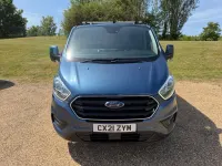 Used Ford Transit Custom Limited 126 HP (92 kW) 2021 Blue Van