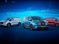 Ny Ford Transit Limited 100 kW (136 HK) 2026 Svart Van