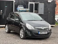 Used Vauxhall Corsa 100 HP (73 kW) 2013 Black Hatchback