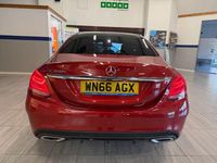 Used Mercedes C300 AMG Line Premium Plus 2016 Red Sedan