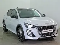 New Peugeot 208 Premium 110 HP (80 kW) 2026 White Hatchback