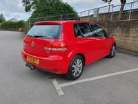 Used VW Golf VII Match 2012 Red Hatchback