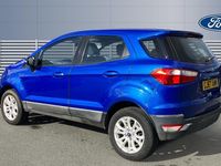 Used Ford Ecosport Zetec 112 HP (82 kW) 2017 Blue SUV