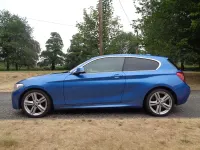 Used BMW 116 M Sport 136 HP (100 kW) 2012 Blue Hatchback