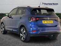 Used VW T-Cross R-line 150 HP (110 kW) 2020 Blue SUV