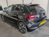 Used VW Polo Match 80 HP (58 kW) 2021 Black Hatchback