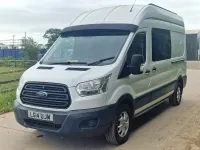 Used Ford Transit 100 HP (73 kW) 2014 White Van