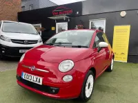 Używany Fiat 500 S 69 KM (50 kW) 2013 Czerwony Hatchback