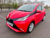 Used Toyota Aygo X-play 69 HP (50 kW) 2015 Red Hatchback