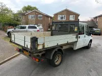 Used Ford Transit 100 HP (73 kW) 2006 White Cabriolet