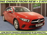 Used Mercedes A180 Executive 136 HP (100 kW) 2019 Red Hatchback