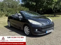 Used Peugeot 207 CC Allure 120 HP (88 kW) 2010 Black Cabriolet