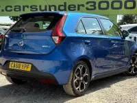 Used MG MG3 Exclusive 106 HP (77 kW) 2018 Blue Hatchback