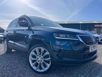 Used Skoda Karoq SE L 150 HP (110 kW) 2021 Blue SUV