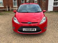 Used Ford Fiesta Zetec 2009 Red Hatchback