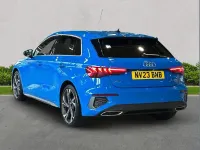 Used Audi A3 S-Line 147 HP (108 kW) 2023 Blue Sedan