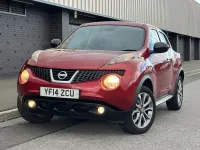 Używany Nissan Juke N-TEC 2014 Czerwony SUV