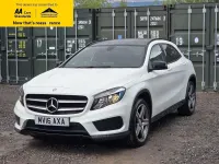 Begagnad Mercedes GLA220 AMG line 177 HK (130 kW) 2016 Vit SUV