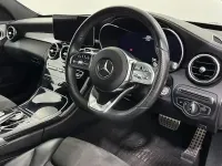 Used Mercedes C220 AMG line 194 HP (142 kW) 2018 Grey Sedan