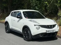 Used Nissan Juke Acenta Premium 115 HP (84 kW) 2013 White SUV