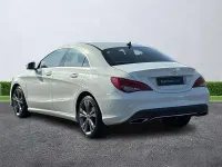 Used Mercedes CLA200 2017 White Coupe