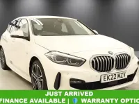 Used BMW 118 M Sport 136 HP (100 kW) 2022 White Hatchback
