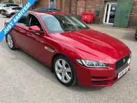 Used Jaguar XE Portfolio 180 HP (132 kW) 2016 Red Sedan