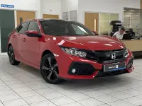 Used Honda Civic EX 126 HP (92 kW) 2020 Red Hatchback