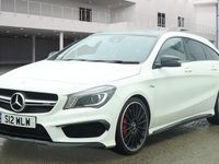 Used Mercedes CLA45 AMG 2015 White Estate