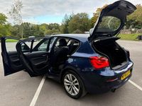 Used BMW 118 Sport Line 2016 Blue Hatchback