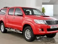 Used Toyota HiLux 171 HP (125 kW) 2015 Red Pickup