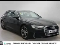 Used Audi A6 S-Line 201 HP (147 kW) 2019 Black Estate