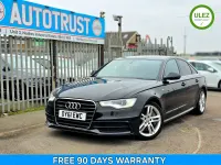 Used Audi A6 S-Line 2011 Black Sedan