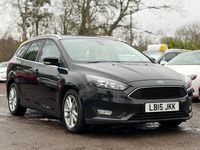 Used Ford Focus Zetec 115 HP (84 kW) 2015 Black Estate