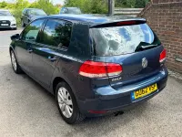 Used VW Golf VII Match 2012 Blue Hatchback