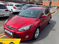 Used Ford Focus Zetec 125 HP (91 kW) 2012 Red Hatchback
