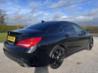 Used Mercedes CLA220 AMG 177 HP (130 kW) 2015 Black Sedan