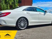 Used Mercedes CLS350 AMG line 258 HP (189 kW) 2016 White Coupe