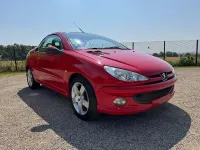 Used Peugeot 206 CC 2005 Red Cabriolet