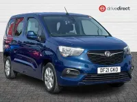 Used Vauxhall Combo 2021 Blue MPV