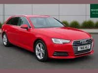Used Audi A4 Sport 147 HP (108 kW) 2016 Red Estate