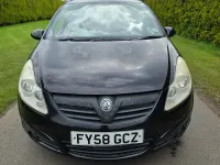Used Vauxhall Corsa 2008 Black Hatchback